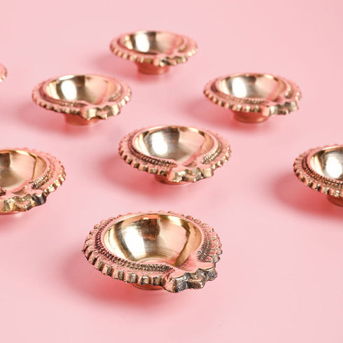 Samskara Home Tejas Diyas (Set of 8)